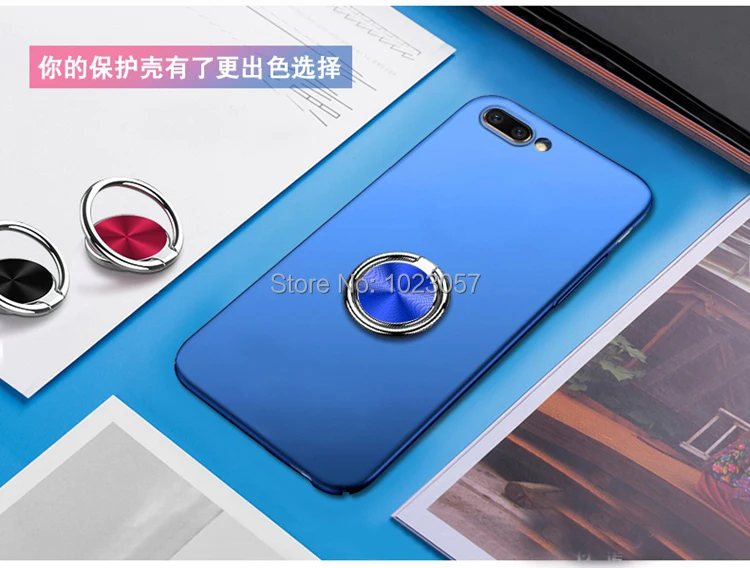 360 Degree Ring Finger Holder Car Magnet Phone Case For Nubia Z11 Z17 Mini Lite Stand ZTE lite |
