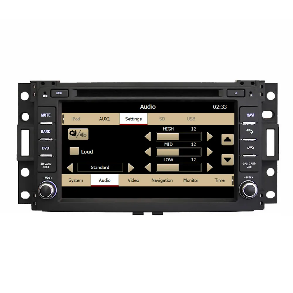 GPS навигации Системы с 7 &quotdvd-плеер автомобиля для HUMMER H3 + Buick terraza Chevrolet Corvette Uplander