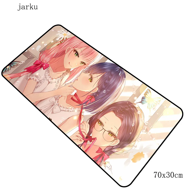 Size700x300x3mm Коврик для мыши darling in the franxx 700x300x3 мм, игровой коврик для мыши, модный геймпад для геймеров, ПК, геймеров, HD узор, игровой коврик для мыши, Настольный коврик, padmouse - Цвет: Size700x300x3mm