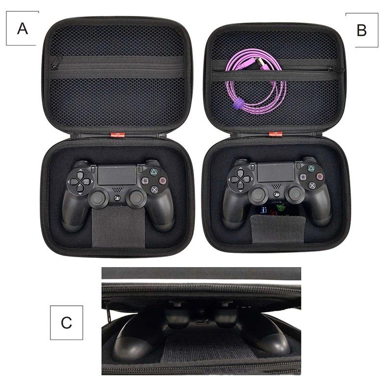 Портативная сумка для геймпада PS4 чехол хранения EVA путешествий жесткий защитный