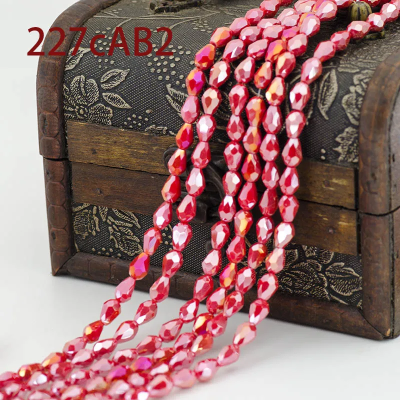 68 шт. китайские высококачественные граненые стеклянные кварцевые бусины класса