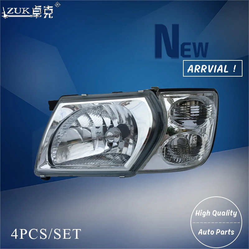 ZUK 4 шт./компл. фары лампа указателя поворота сигнальные лампы для NISSAN PATROL SAFARI Y61 4200 4500 4800 2001 2002 2003