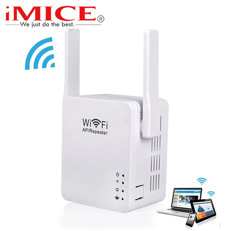 IMice 300 Мбит/с беспроводной Wi Fi ретранслятор + USB зарядка мини Wifi усилитель сигнала 2