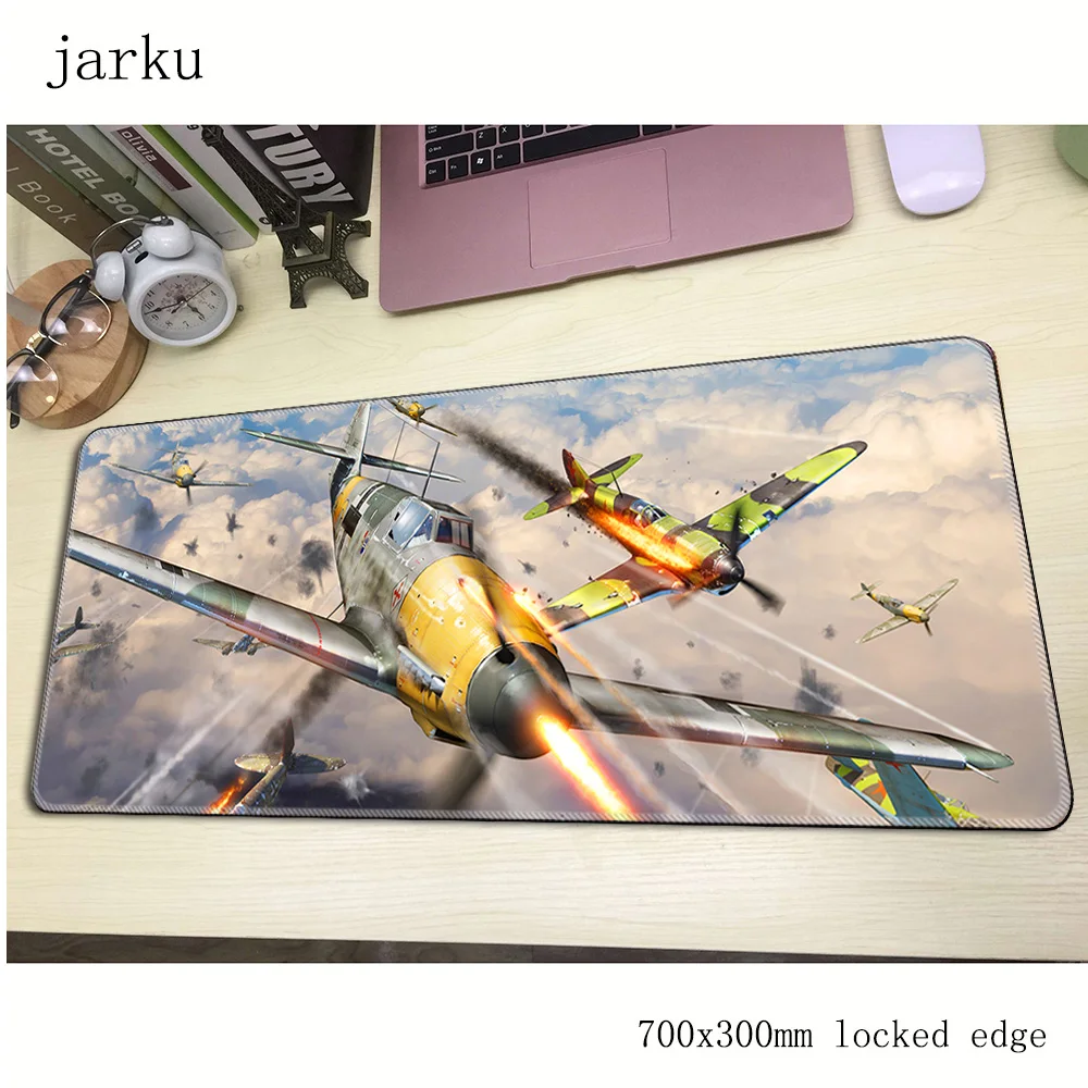 Игровой коврик для мыши war thunder 700x300 мм большой notbook Настольный с рисунком