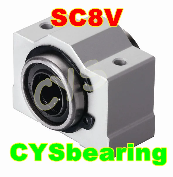 8 мм Подшипник Втулка ing SC8V линейный блок подшипника SC8VUU SCV8UU для вала рейки|linear