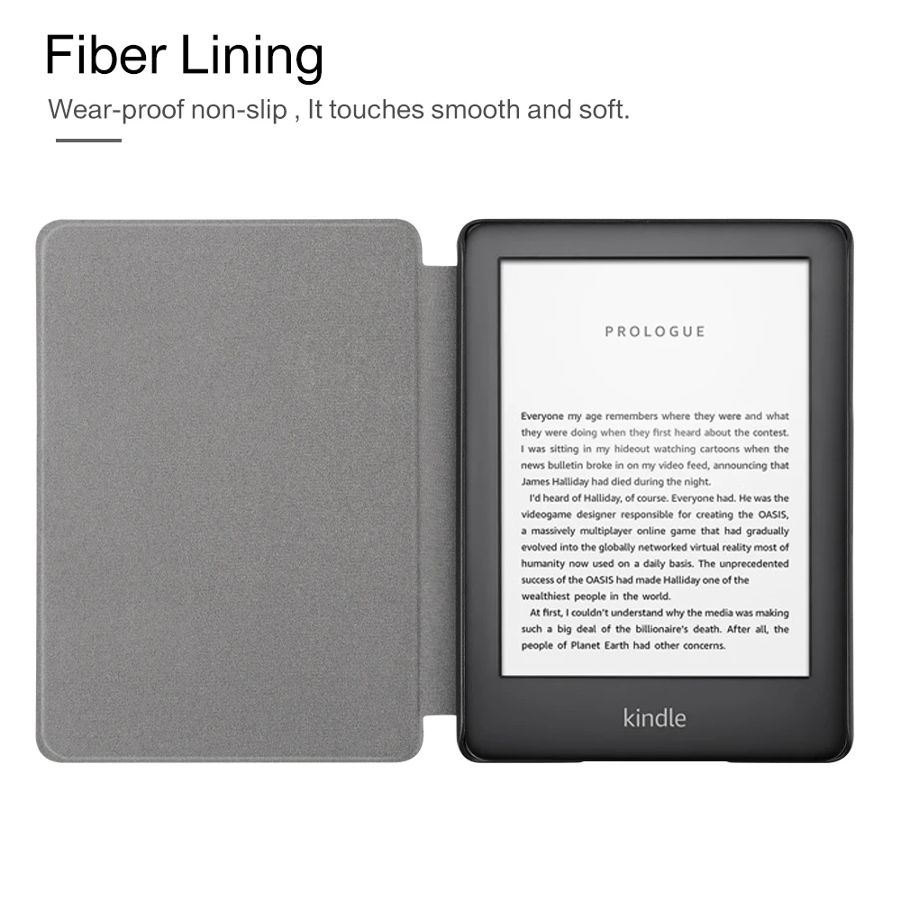 Чехол-книжка с Wake &amp Sleep Смарт окрашенный чехол для amazon Kindle 2019 Amazon все новые kindle 6