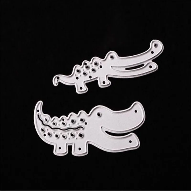 2 шт. штампы из крокодилового металла новинка 2018 для скрапбукинга ремесленные