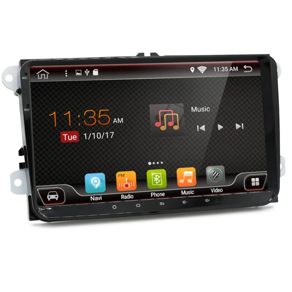 Android 8 1 9 &quotCar gps DVD плеер для Фольксваген SKODA Гольф 5 GOLF 6 поло PASSAT B5 B6 JETTA TIGUAN |