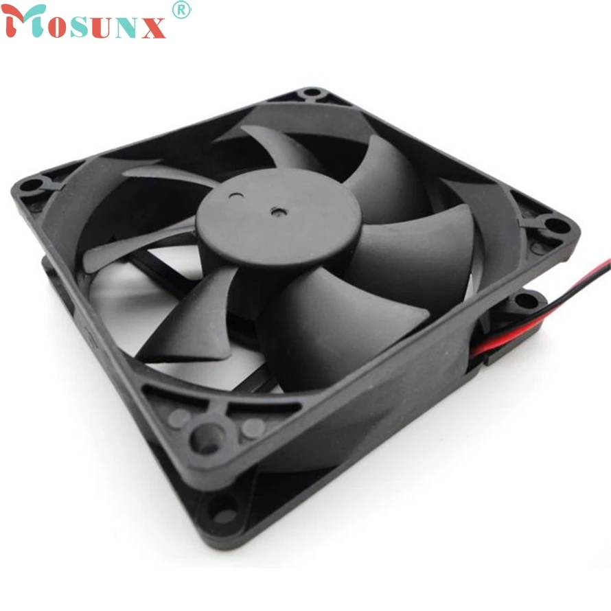 Ecoisin2 Mosunx 1 шт. 80X80X25 мм 12В 4Pin DC бесщеточный ПК чехол Вентилятор охлаждения 1800PRM