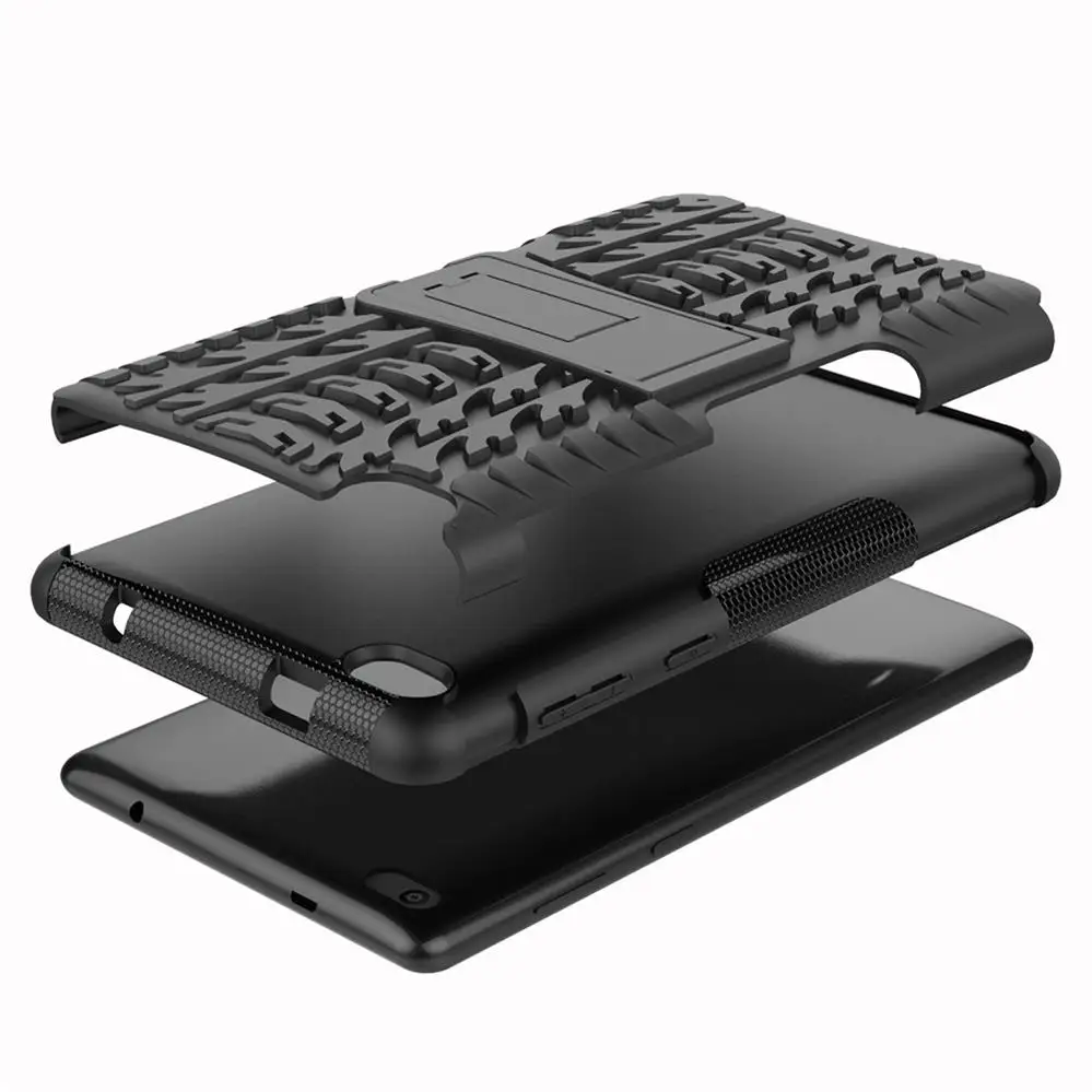 XSKEMP чехол для планшета Lenovo Tab 4 10 0 ТБ X304F/N Heavy Duty 2 в 1 гибридный с подставкой из ТПУ и