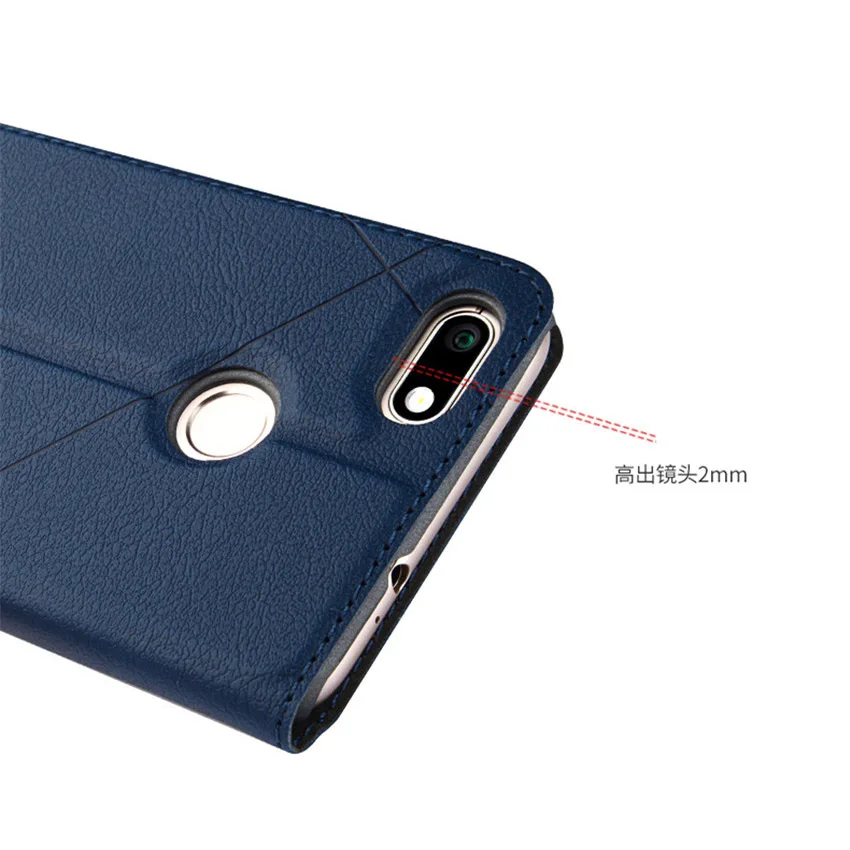 Чехол Кошелек для Huawei P Smart Cover на Роскошный Ретро Кожаный флип чехол телефона