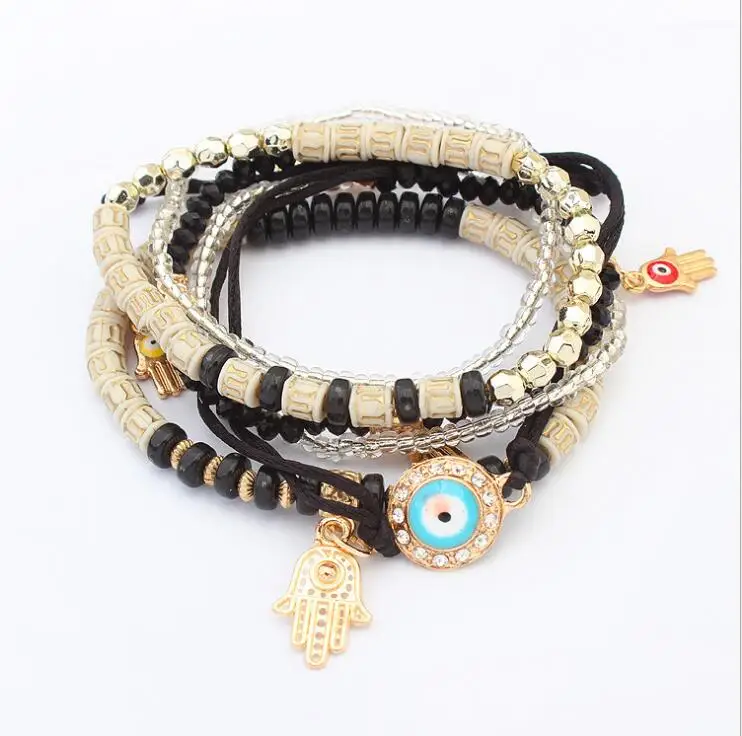 Новый популярный женский браслет талисман в стиле бохо|bracelets for|evil eye braceletcharm bracelet |