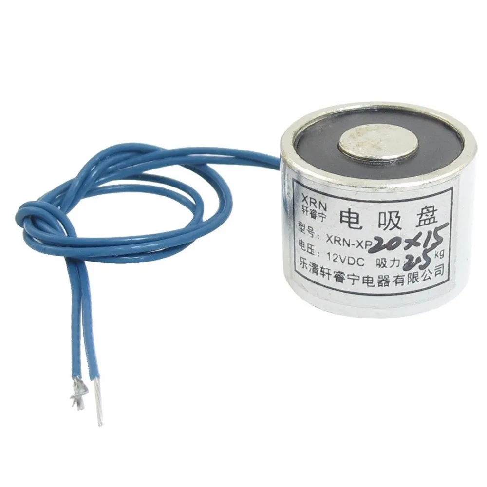 XRN XP20/15 всасываемый Электрический подъемный Магнит Электромагнит 12VDC DC24V 2 5 кг 5.5LB