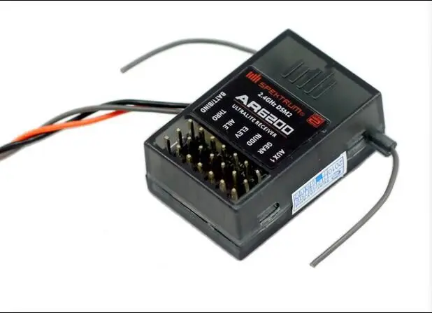 AR6200 2 4G 6Ch приемник для DX6i DX7 DX8 DX9 DSM2 со спутниками|Детали и аксессуары| |