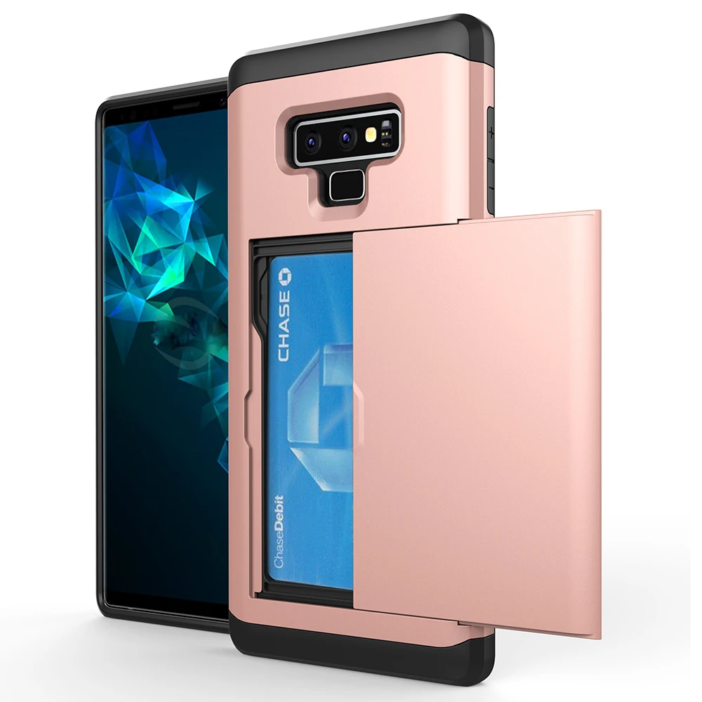 10pcs Hybrid Armor Case For Samsung Galaxy A3 A5 A7 J3 J5 J7 2015 2016 G530 Shockproof 2 in 1 Slide Card Slot Phone Cover |