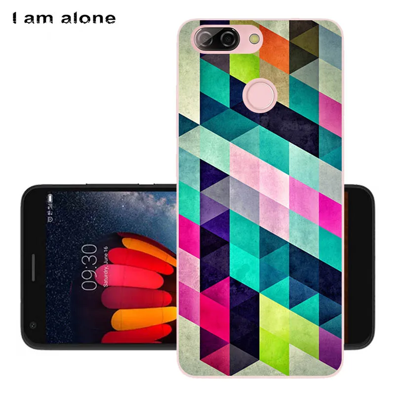 Чехлы для телефонов I am alone для zte Blade V9 Vita, 5,45 дюймов, мягкий ТПУ мобильный Модный чехол с рисунком для zte Blade V9 Vita, сумки