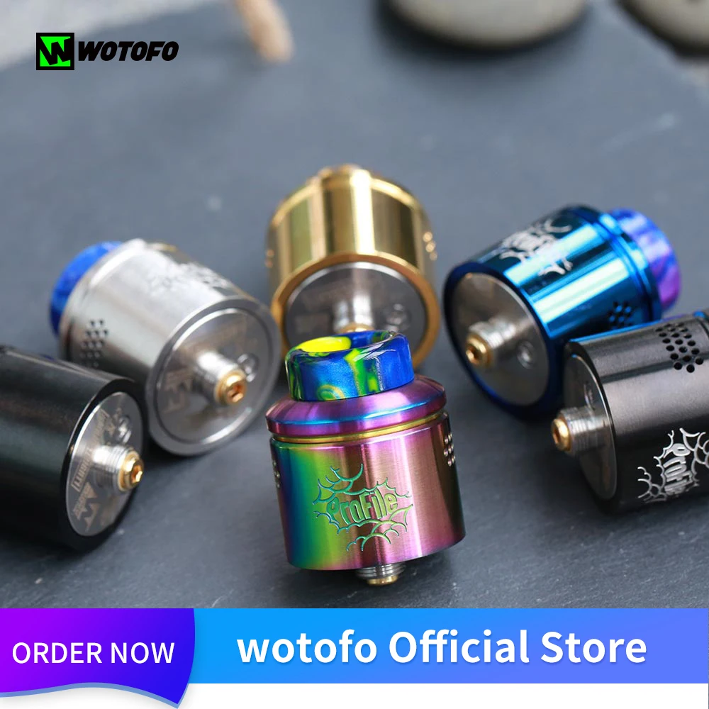 Оригинальный Wotofo профиль RDA распылитель для электронной сигареты резервуар с DRAG 2