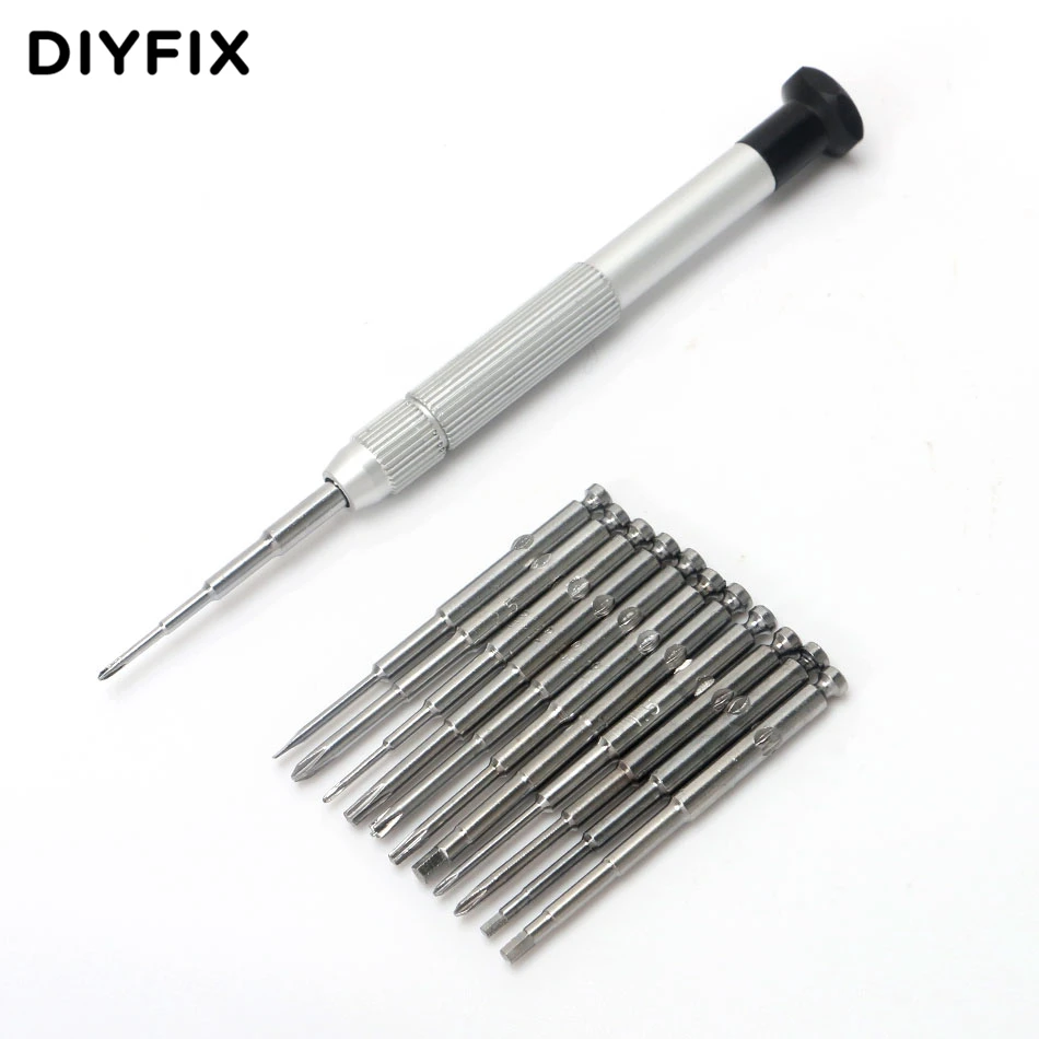 Набор прецизионных отверток DIYFIX 12 в 1 бумажник инструменты для ремонта