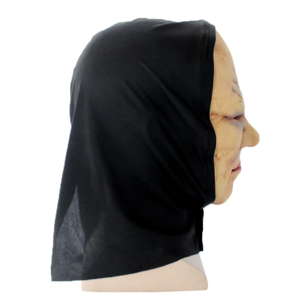 Маска ужаса 2019 полная световая затеняющая страшная маска маскарадный костюм на