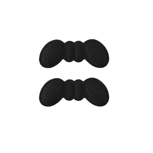 1 pair Black Soumit бабочка стелька для ношения высокого каблука коврик для обуви высокий каблук ноги пятки протектор самоклеющиеся вставки - Цвет: 1 pair Black