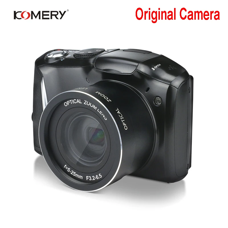 KOMERY оригинальная Цифровая видеокамера Vlogging веб камера для Youbute HD 1080P 24MP 3 5 дюймов