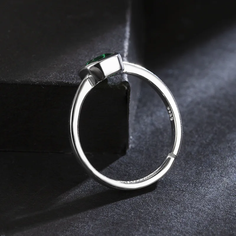 Красный деревья фирменное хорошее ювелирное изделие Регулируемый Размеры 925