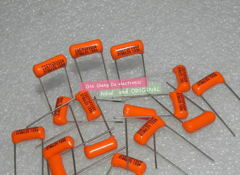 Для нового CDE 715 P 200v0. 01 мкФ 103G orange fever пленочный конденсатор