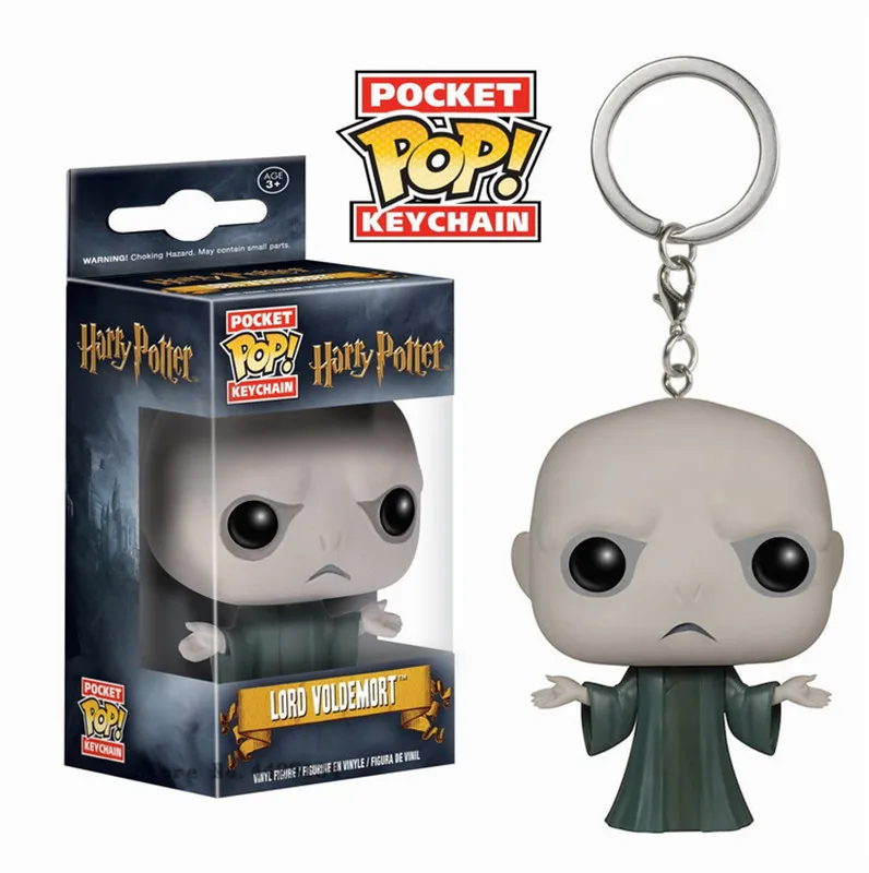 Funko POP Гарри Поттер Снейп, Гермиона брелок мини игрушка фигурка Аниме подарок коллекция игрушек - Цвет: with box