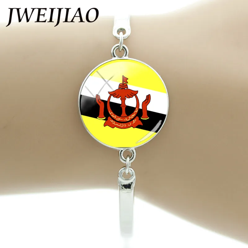 JWEIJIAO флаг браслет Бруней Хорватия Болгария Poucet Luz Финляндия Франция Германия