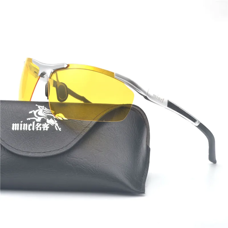 Мужские солнцезащитные очки с поляризационными стеклами FML Безрамное