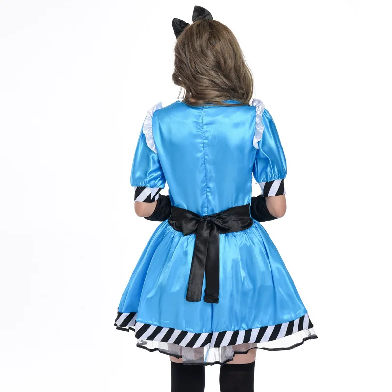 Хеллоуин Алиса бешенство возврат карнавальный костюм платье принцессы игра для