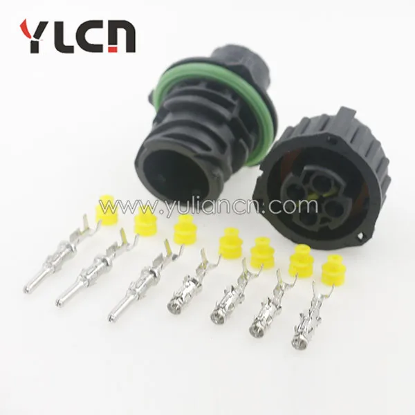 Tyco 4 сторонний Штекерный и гнездовой Автомобильный Электрический разъем