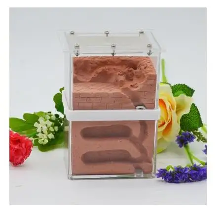 Plaster Ant Nest Acrylic Ant Farm Ants Queen House Insect Cage Anthills Pet Ant Castle Granja De Hormigas Hormiguero - Color: 9