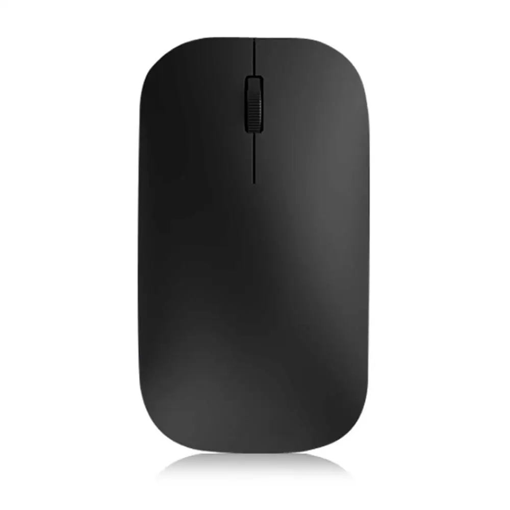 Ультра тонкий Bluetooth 3,0 Беспроводная перезаряжаемая мышь VMW-181 для Windows 7/8. 0/8. 1/10/для vista, для Android для Mac os - Цвет: Black