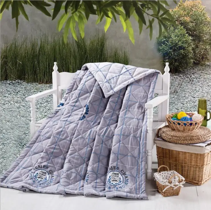 Colchas Para Cama одеяло s комплект Cobertor Cama пододеяльник мягкое летнее стеганое одеяло Двойное супер детское одеяло queen King размер - Цвет: 6
