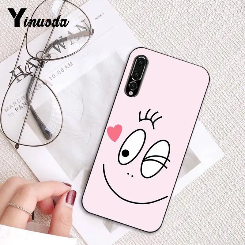 Модный симпатичный мультяшный чехол Yinuoda со смайликом для телефона Huawei P9 P10 Plus Mate9