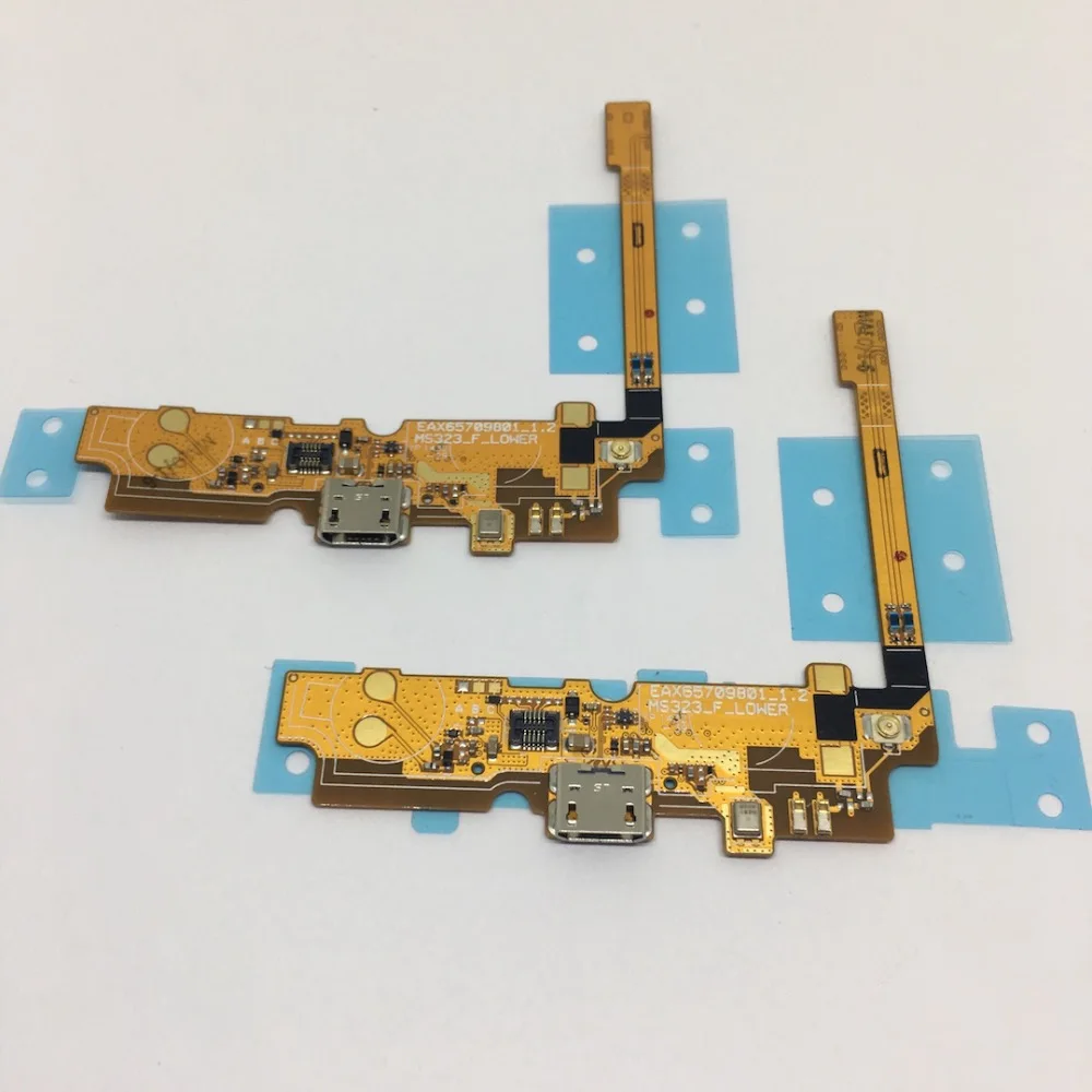 Гибкий разъем micro USB для зарядки и аксессуары замены LG L70 D320N L65 D280N|Шлейфы мобильных