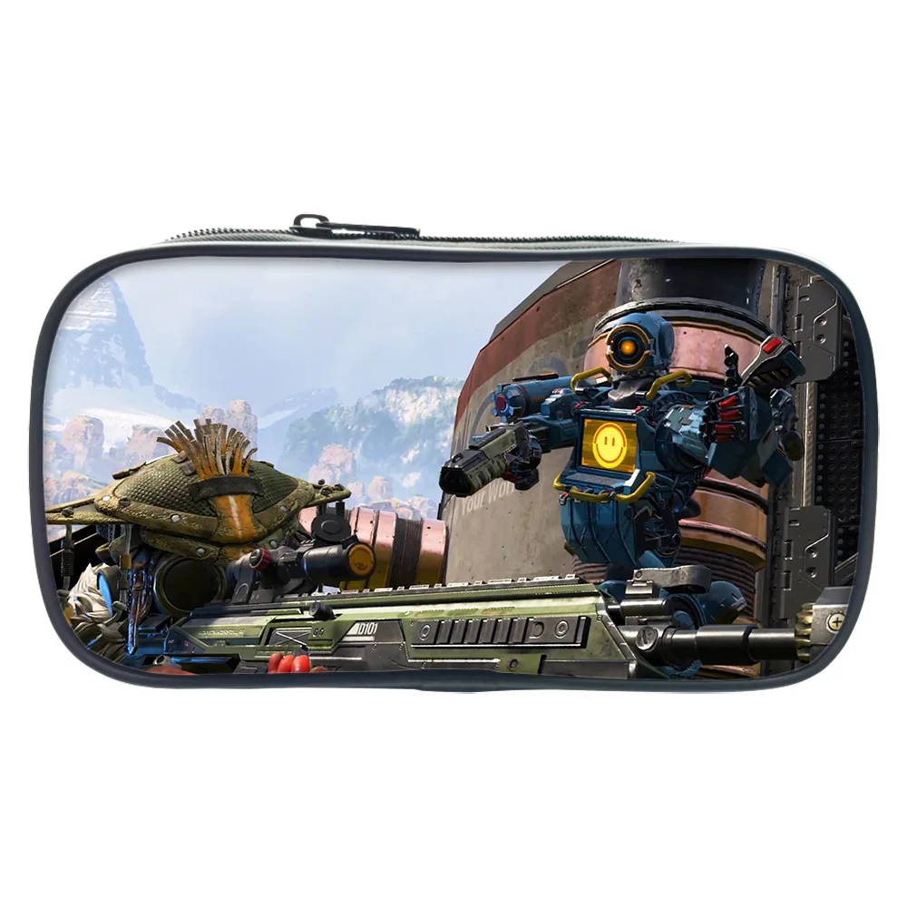16 Новинка,, сумка-карандаш Apex Legends, Студенческая учебная коробка, Повседневная сумка для мальчиков и девочек, школьные подарки, сумки Apex Battle Royale - Цвет: 16