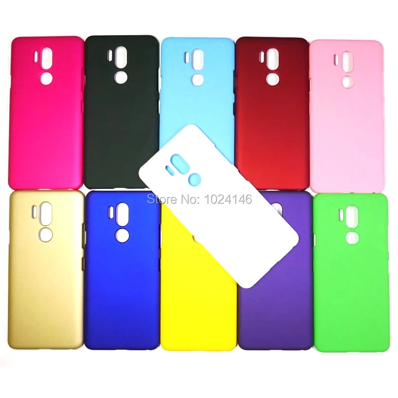 Для LG G7 ThinQ 6 1 &quotНовый тонкий матовый Жесткий пластиковый Чехол конфетный цвет