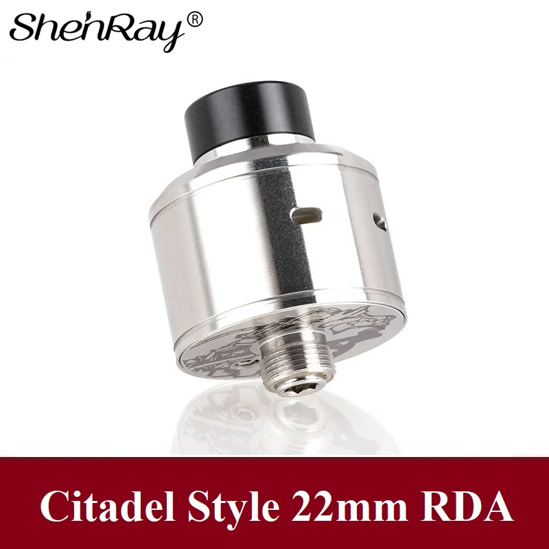 Цитадель стиль 22 мм RDA с сквонак Pin e сигарета капельница Rebuildable испаритель Widowmaker rda