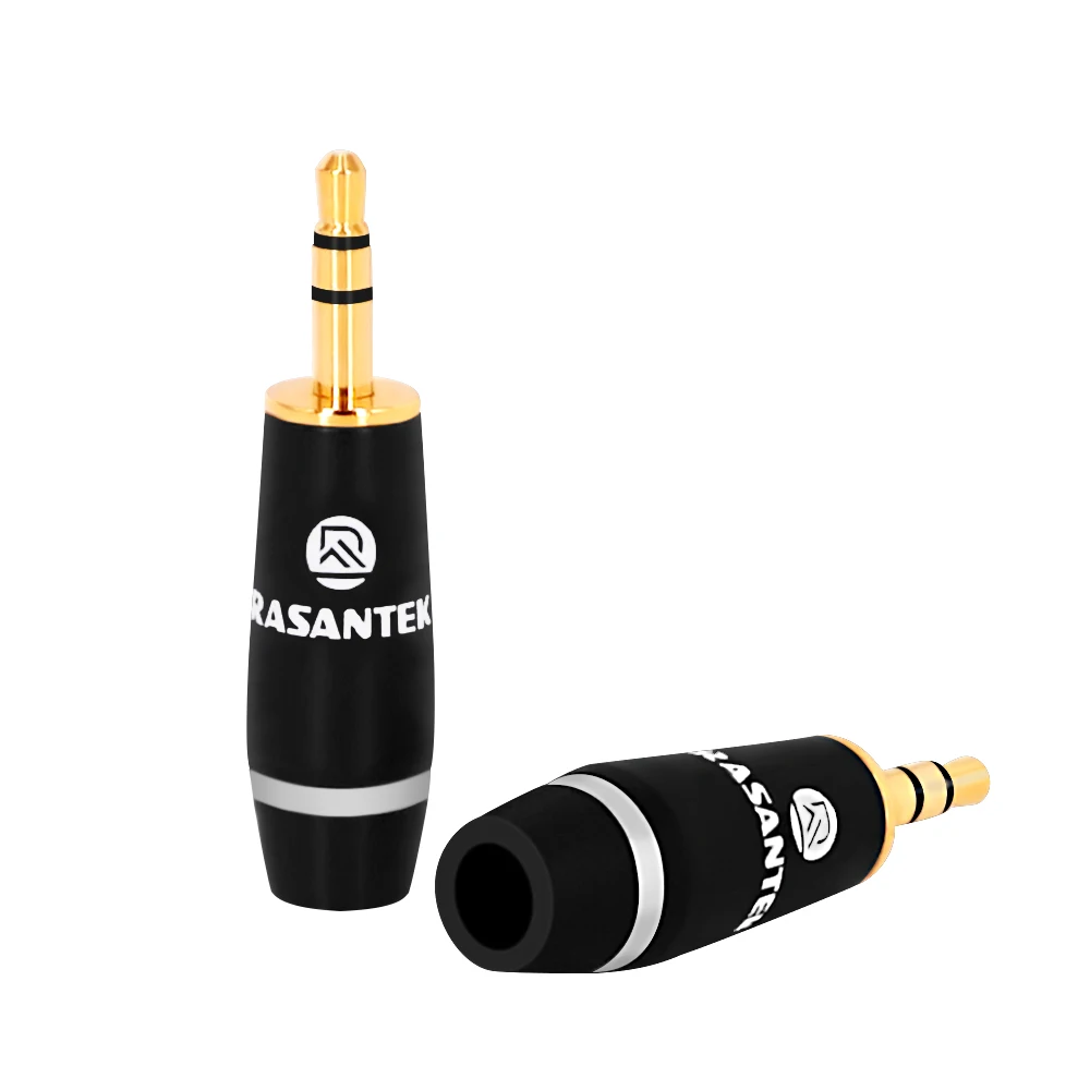 RASANTEK hifi аудио система матовая краска оболочки наушники стерео разъем 3 5 мм