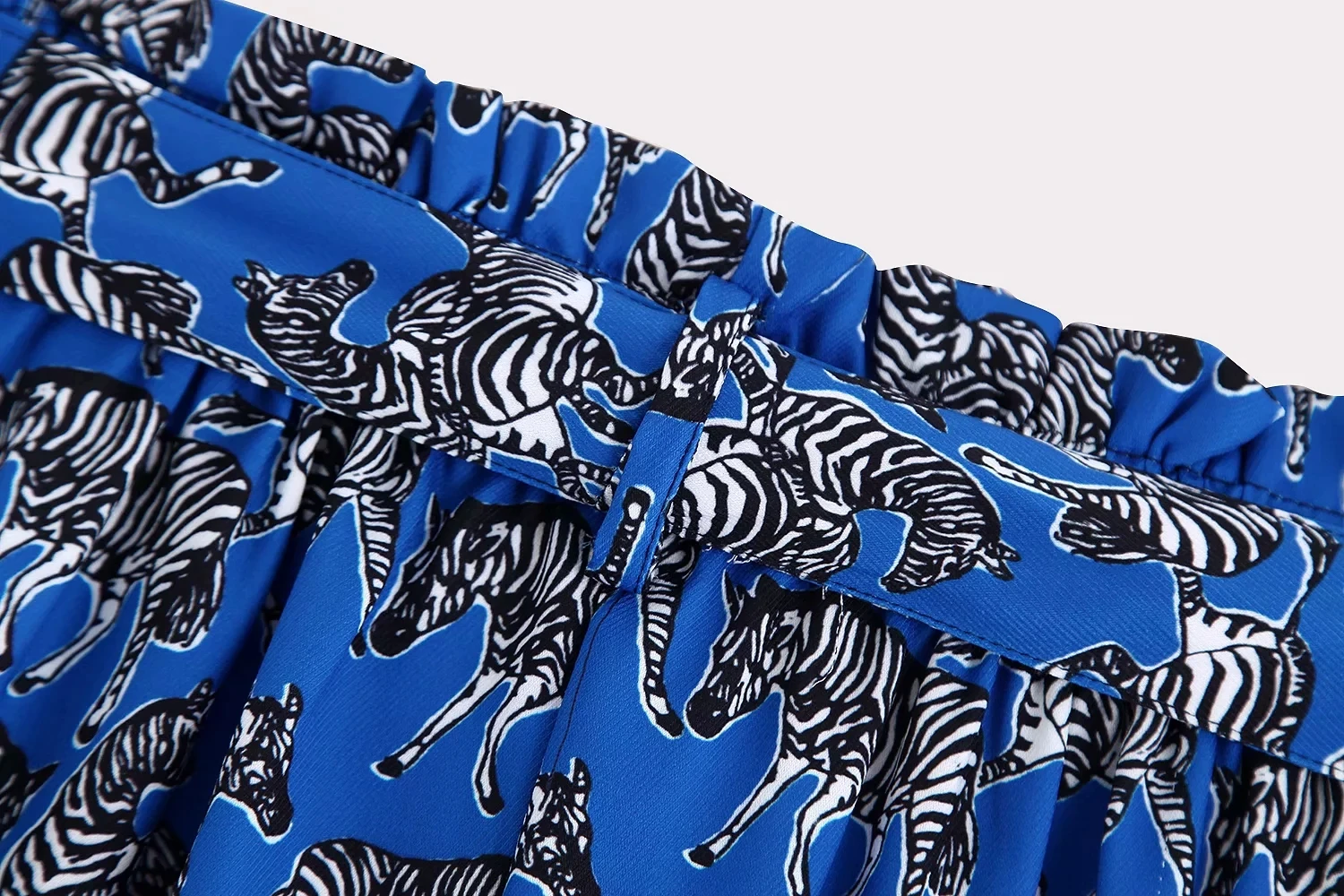 Увядшие комплект из двух предметов английский стиль принт под зебру blusas kimono футболки и шорты-шаровары конъюнкт де mujer спортивный костюм для женщин