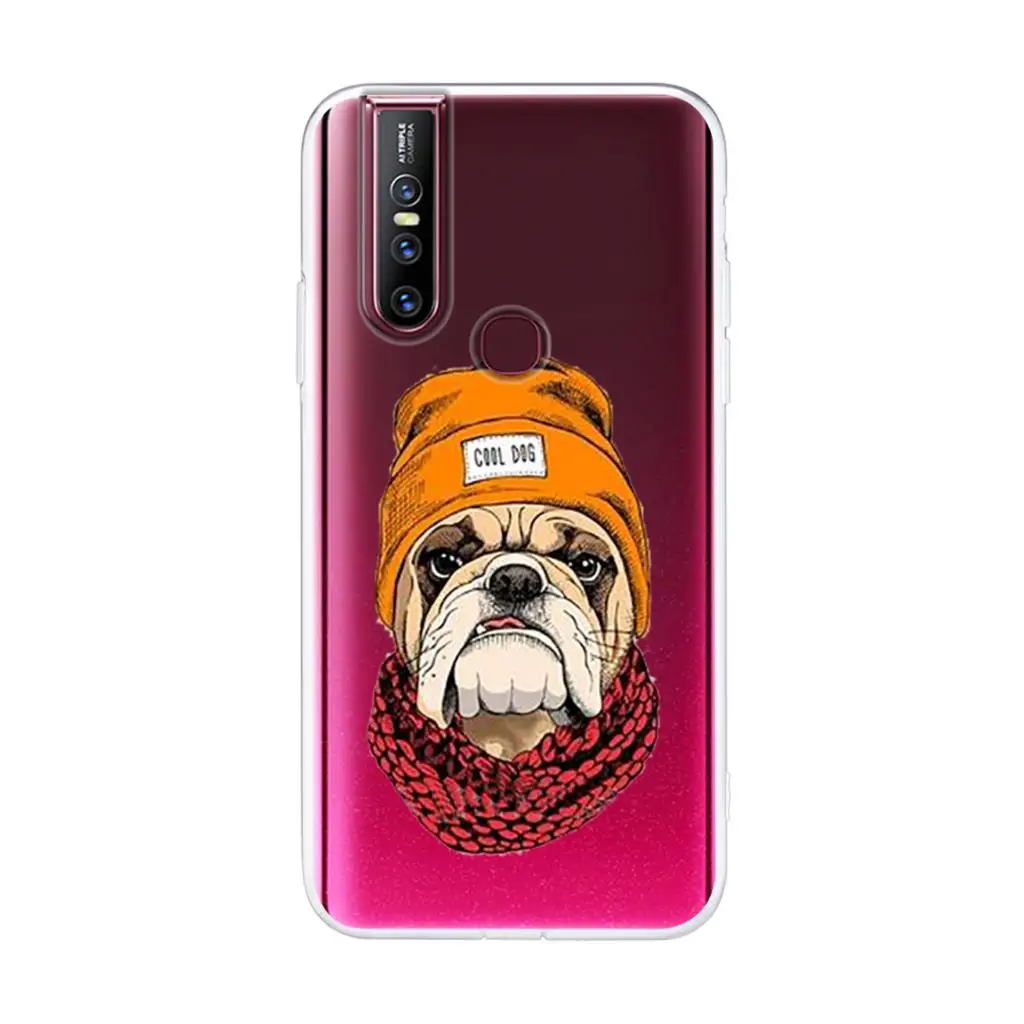 Vivo v15 Pro Mobile Shell Soft Silicone Cartoon Print Backshell Coque for v15Pro |
