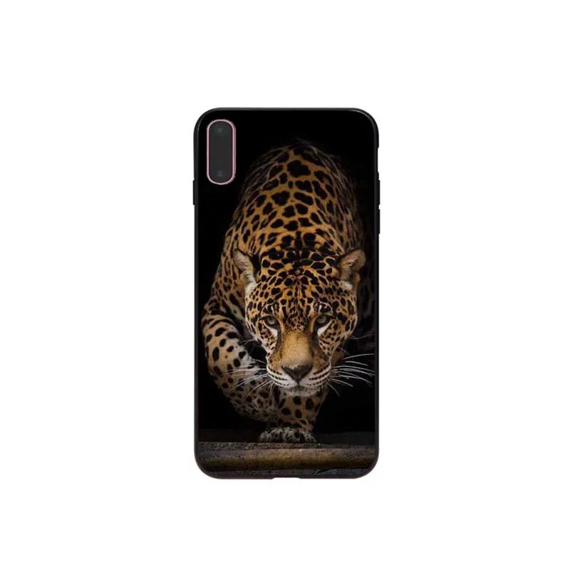 Мягкий черный чехол для iPhone 7 8 6 6S Plus X XS MAX 5 5S SE XR | Мобильные телефоны и аксессуары