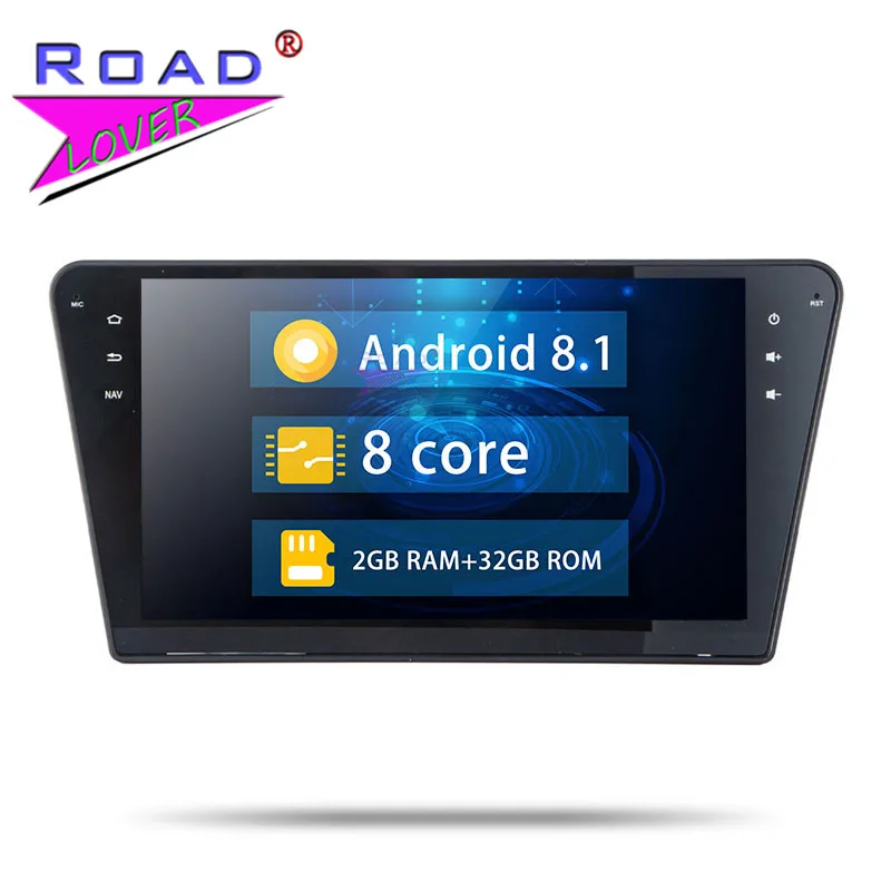 Автомагнитола на Android 8 1 DVD плеер для Peugeot 408 2014 стерео GPS навигация Авторадио 2 Din