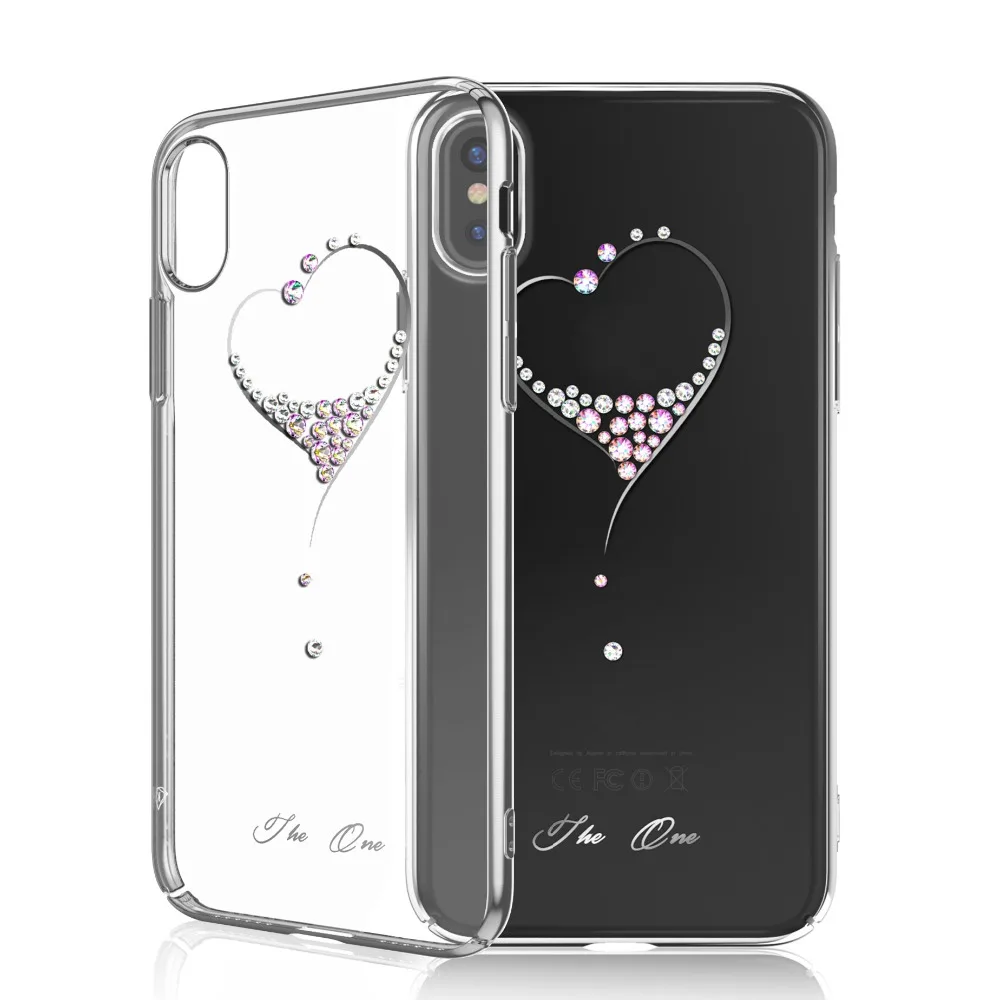 KINGXBAR чехол для iPhone 7X8 плюс кристаллами от Swarovski со стразами 8 7 Чехол Diamond ПК| |