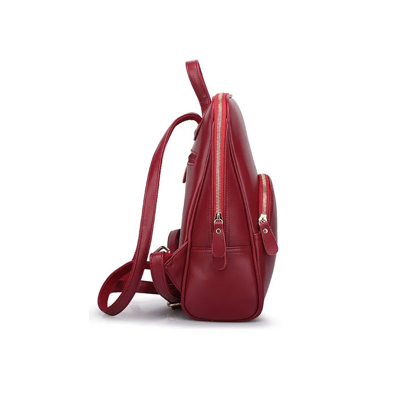 Модная обувь из искусственной кожи Рюкзаки для женщин женские сумки школы