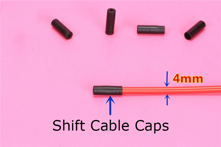 Пластиковый трос переключения скоростей для МТВ велосипеда с наконечником
