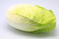 new artificial chinese cabbage greens faux leaf pamphrey fake vegetable house kitchen decor