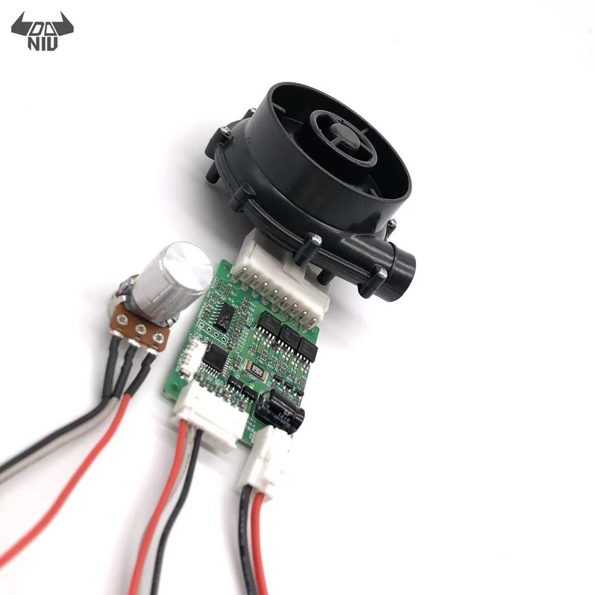 DANIU WM7040 AC/DC 12V/24V высокое Давление воздуходувка 7.5Kpa с бесщеточным двигателем